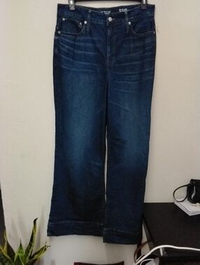 J. Crew Dark Indigo Straight-Leg Jeans